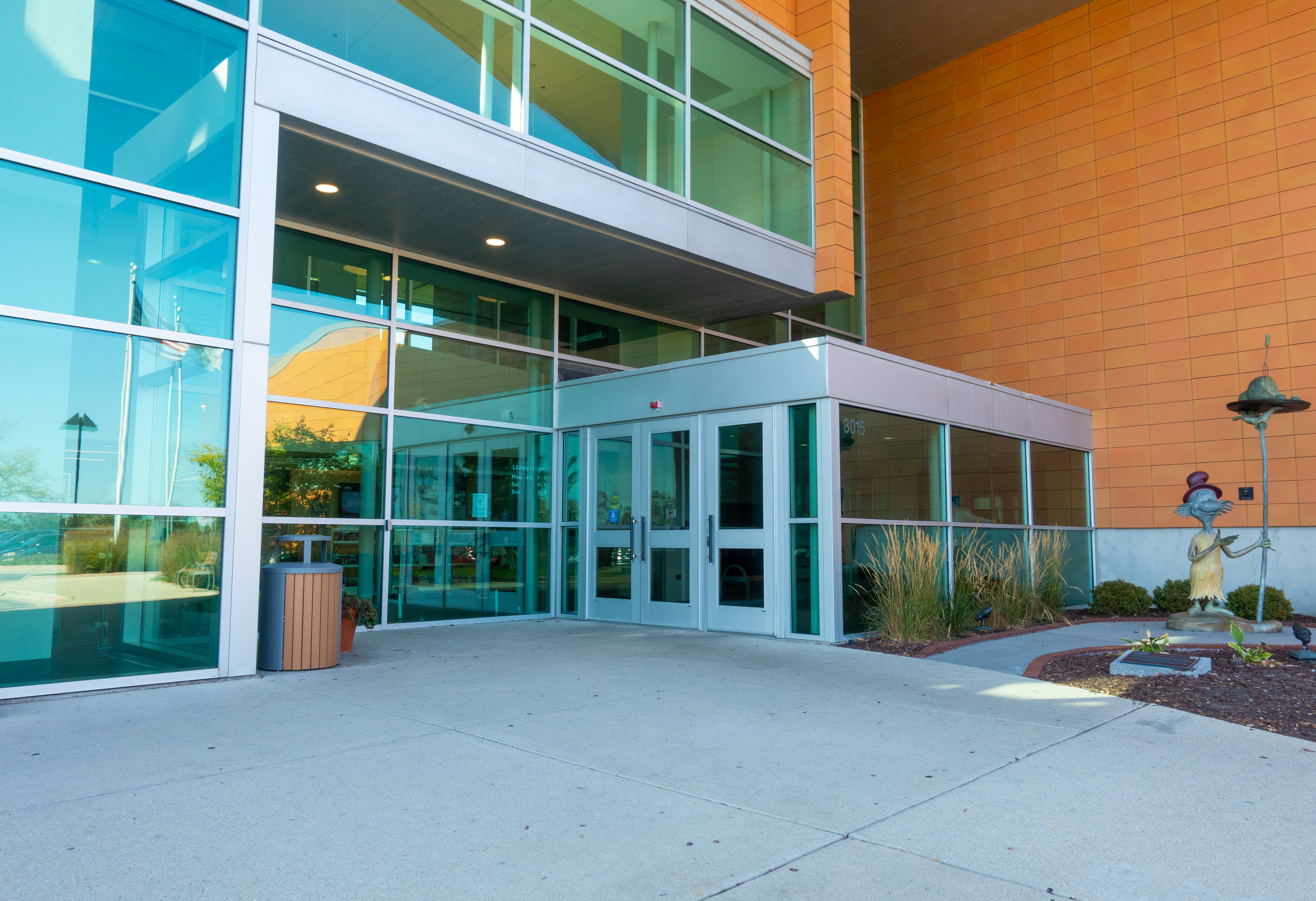 Front Entrance of the 95th Street Library